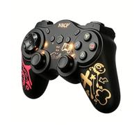 NBCP Wireless Pro Controller for Switch/Switch 2/PC, Hall Effect Joysticks Switch 2 Controller with Dual Vibration/6-Axis Gyroscope/Turbo/Unique Pattern RGB Lighting, Skin-Like Touch Gamepad, No Drift