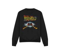 NBCU Back To The Future Delorean Sweatshirt, Black | Size: XL NBCU Black XL