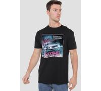 NBCU Back To The Future Outatime T-Shirt, Black | Size: XL NBCU Black XL