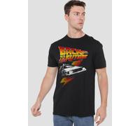 NBCU Back To The Future Retro T-Shirt, Black | Size: 5XL NBCU Black 5XL