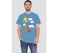NBCU Curious George Kite T-Shirt, Carolina Blue | Size: Medium NBCU Blue M