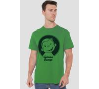 NBCU Curious George Wink T-Shirt, Kelly Green | Size: 4XL NBCU Green 4XL