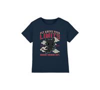 NBCU Cute Collegic Toothless Kids T-Shirt, Navy | Size: 3-4 Years NBCU Navy 3-4 Years