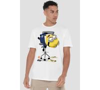 NBCU Despicable Me 4 All Worked Out T-Shirt, White | Size: Medium NBCU White M