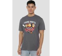 NBCU Despicable Me 4 Fixing Parts T-Shirt, Charcoal | Size: Medium NBCU Charcoal M