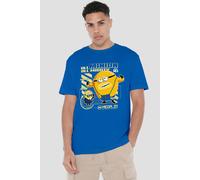 NBCU Despicable Me 4 Mega Minion Blueprint Blue T-Shirt, Royal | Size: XL NBCU Royal XL