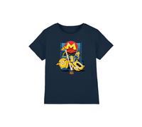 NBCU Despicable Me 4 Mega Minions Grid Kids T-Shirt, Navy | Size: 5-6 Years NBCU Navy 5-6 Years