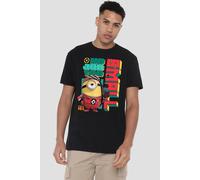 NBCU Despicable Me 4 Stuart No Job Too Small T-Shirt, Black | Size: Medium NBCU Black M