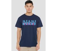 NBCU Miami Vice Miami Vice Og Logo T-Shirt, Navy | Size: Medium NBCU Navy M