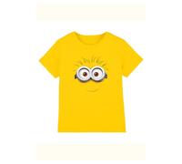 NBCU Minions Minions Phil Face Kids T-Shirt, Yellow | Size: 5-6 Years NBCU Yellow 5-6 Years