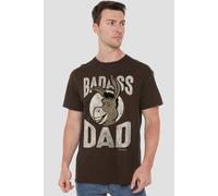 NBCU Shrek Badass Donkey Dad T-Shirt, Dark Chocolate | Size: XL NBCU Chocolate XL
