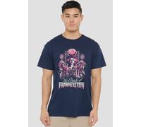 NBCU Universal Monsters Bride Of Frankenstein Poster T-Shirt, Navy | Size: Medium NBCU Navy M
