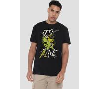 NBCU Universal Monsters Frankenstein Alive Stitches T-Shirt, Black | Size: 4XL NBCU Black 4XL