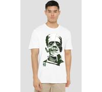 NBCU Universal Monsters Frankenstein Punk T-Shirt, White | Size: Large NBCU White L
