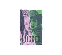 NBCU Wicked Glinda & Elphaba Torn Poster Throw Blanket | Size: Large NBCU Multicolor Large