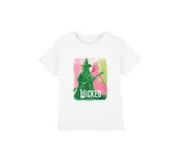 NBCU Wicked Pink & Green Glinda & Elphaba Kids T-Shirt, White | Size: 12-13 Years NBCU White 12-13 Years
