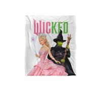 NBCU Wicked Pink & Green Glinda & Elphaba Witches Blanket | Size: Large NBCU Multicolor Large