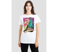 NBCU Women's Universal Monsters The Bride Neon T-Shirt, White | Size: Medium NBCU White M