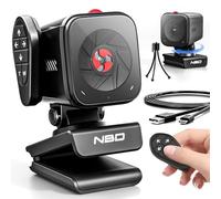 NBD 2K Webcam for PC & Laptop, Autofocus Computer Camera with Remote Control, 2 AI-Noise Canceling Microphones, Stereo Mics, Adjustable Field of View, Low-Light Correction, Built-in Privacy Cover W100