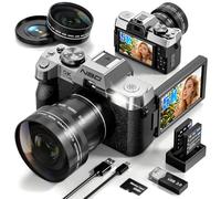 NBD Digital Cameras for Photography 5K,48MP Autofocus Vlogging Camera for YouTube with 32GB TF Card & 2 Batteries,16X Zoom Anti-Shake Video Camera MC-US-S100E-BS-N5-B-2508