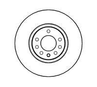 NBD1127 National BRAKE DISC (SINGLE) OE QUALITY