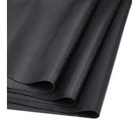 NBEADS 1.4×1m PU Leather Fabric, Leather Sheets Faux Leather Material Soft Upholstery Leather for Upholstery Crafts Sofa Handbag DIY Sewings, Black