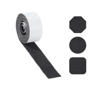 NBEADS 1 Roll 15m Self Adhesive Felt Tape, 19mm Wide Black Felt Fabric Strip 1mm Thick Adhesive Backed Tape for Furniture Protection Noise Reduction DIY Crafts