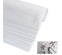 NBEADS 10 Pcs Mulberry Paper, 144x38cm Natural Decoupage Tissue Paper Natural Fiber Rice Paper for Writing Painting Decorative Paper Card Making Paper DIY Craft, White