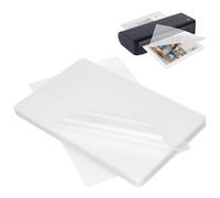 NBEADS 100 Pcs Plastic Laminating Pouches, Clear Thermal Laminating Pouch Film Photo Protecting Sheets for Sealed Photo Card Documents, 21.5x13.4x0.01cm