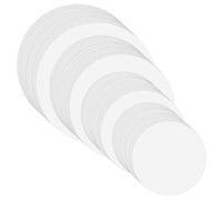 NBEADS 100Pcs Round Watercolor Paper, 15/19/25/29cm Diameter Cold Pressed Watercolor Paper White Paint Paper for Beginners Artists Adult Watercolor Drawing