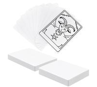 NBEADS 120 Pcs Blank Tarot Cards, 12.7x17.7cm Blank Oracle Cards DIY Blank Cards to Write on for Making Your Own Tarot Oracle Cards