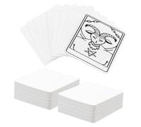 NBEADS 200 Pcs Blank Tarot Cards, Side Length 7cm Blank Oracle Cards DIY Blank Cards to Write on for Making Your Own Tarot Oracle Cards