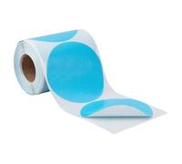 NBEADS 300 Pcs Round Labels, 10cm Self-Adhesive Large Round Color Coding Labels Circle Dot Sticker Blank Stickers Roll for Warehouse Business Sale Office Home, Blue