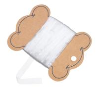 NBEADS 32.8 Yards/30m Elastic Clear Bra Strap, Transparent Elastic Strap 8mm Invisible Frosted Bra Straps Flexibility Clear Elastic for Women DIY Bra Cloth Sewing Project