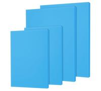 NBEADS 4 Pcs 2 Styles High Density XPS Foam Board, 30x20cm/40x30cm XPS Craft Foam for DIY Modeling Art Projects Cosplay Prop Production Carve Heat Insulation, 30mm Thick Deep Sky Blue