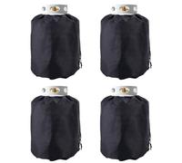 NBEADS 4 Pcs Drawstring Storage Bags, Black Dustproof Polyester Pouch Bags Reusable String Packing Organizer for Clothes Shoes Laundry Travel Home Organization, 50.8×69cm