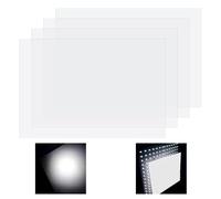 NBEADS 4 Pcs Light Diffusion Film, 21x30cm LED Lighting Diffuser Sheet for LCD Photography Softening Led Lights