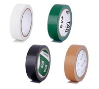 NBEADS 4 Rolls Cloth Duct Tape Set, 3cm Bookbinding Tape Self Adhesive Fabric Tape for Repairs Fix Carpets Tools Gear DIY Projects, 20m/Roll