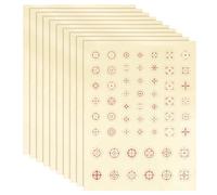 NBEADS 570 Pcs No Scope Aim Assist Stickers, Games Fast Scope Monitor Decal Shooting Target Stickers Decals for FPS Video Games TV Monitor and Mobile Phone