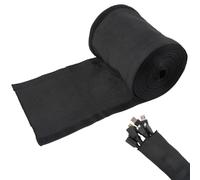 NBEADS 5m Hook and Loop Nylon Fast Wrap Sleeve Cable Management, 147mm Wide Polyester Self-Adhesive Fire Resistant Wire Protective Sleeve Flame Retardant Cord Organizer for Home Industrial Ship Car