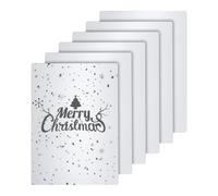 NBEADS 6 Pcs Metal Engraving Sheets, 18x13cm Platinum Anodized Aluminum Sheets Plates Engraving Blanks for Precision Etching Engraving Tool Tip Engraver DIY Signs Badges Crafting, 0.8mm Thick