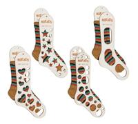 NBEADS 8 Pcs 4 Styles Knitting Blockers, 22.3x10cm Wood Sock Blockers Knitting Crochet Needle DIY Weaving Tools Handmade Gift for Knitting Sock Making