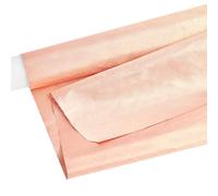 NBEADS Copper Fabric Blocking, 2x1.1m PET Protection Fabric Pure Copper Faraday Fabric Shielding Copper Fabric EMF Shielding Fabric for Conductive Pads EMI WiFi Cell Phone, Light Salmon