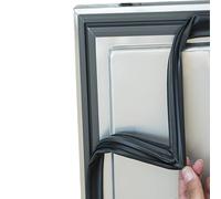 NBEST Universal Freezer Door Gasket Refrigerator Door Magnetic Custom Rubber Seal Replacement for Cooler Freezer,Black
