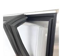 NBEST Universal Freezer Door Gasket Replacement Custom Refrigerator Door Magnetic Rubber Seal,Black