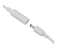 NbgrvB 10ft Extension Cable for Echo Pop and Echo Dot 3rd/4th/5th Gen Safe 5mm Deep Connector Copper Core Power Cord for Smart Speakers White White