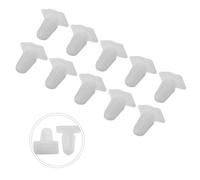 NbgrvB 10pcs White Nylon Door Sill Trim Retainer Clips for BMW E30 E39 E46 Z3 M3 M5 12mm Head Fixing Fasteners