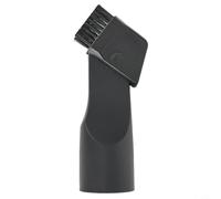NbgrvB 2-in-1 for Vacuum Cleaner Brush Head with for Flat Suction and Cleaning Tip, for 35mm Inner Diameter Attachment Corners, Keyboards, Bookshelves, Air Conditioners, Desks and Sofas, Black
