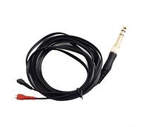 NbgrvB 2 Meter Audio Extension Cable for HD25 HD520 Series | OFC copper core, enhanced high frequencies, clear sound range, 2m length, black finish