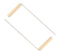 NbgrvB 2 Pack 99.9% Pure Copper Dowsing Rods with Birch Wood Handles for Divination Water Finding and Metal Detection